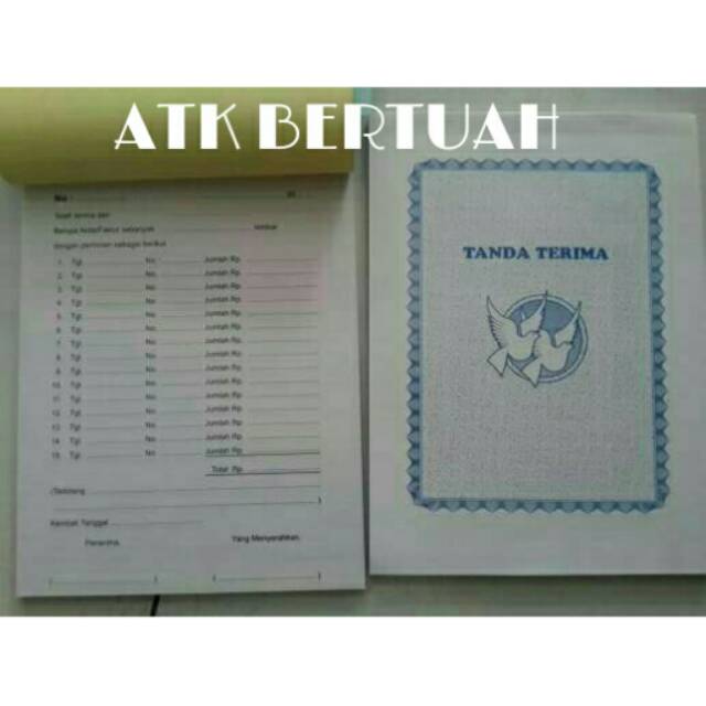 

BUKU TANDA TERIMA NOTA RANGKAP 2 3 EGRET BIRD MERPATI
