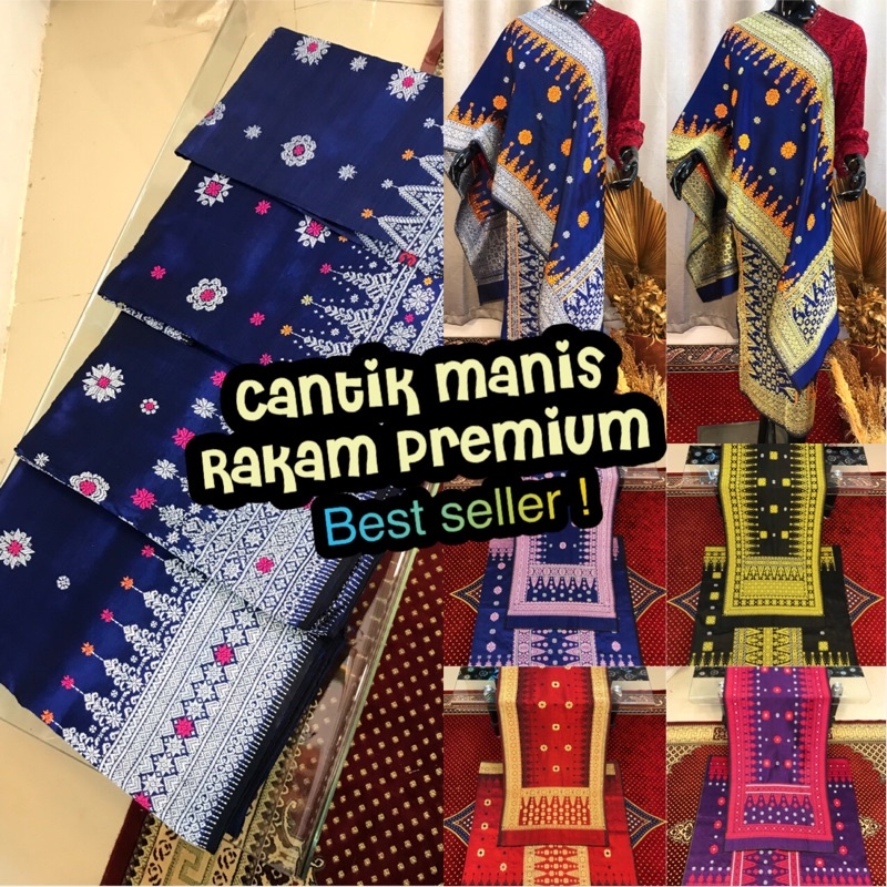 SONGKET TENUN CANTIK MANIS PREMIUM - ILHAM SONGKET PALEMBANG