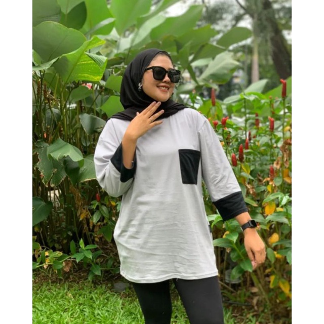 atasan wanita oversize ALDIRA terbaru original kekinian 2022 viral import/ kaos oversize wanita/baju