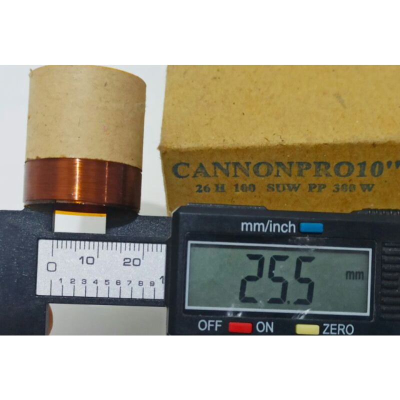 Spul spol spool speaker 6 8 inch Cannon pro 10inch 10 inch voice 25.5mm 26H100SUW PP