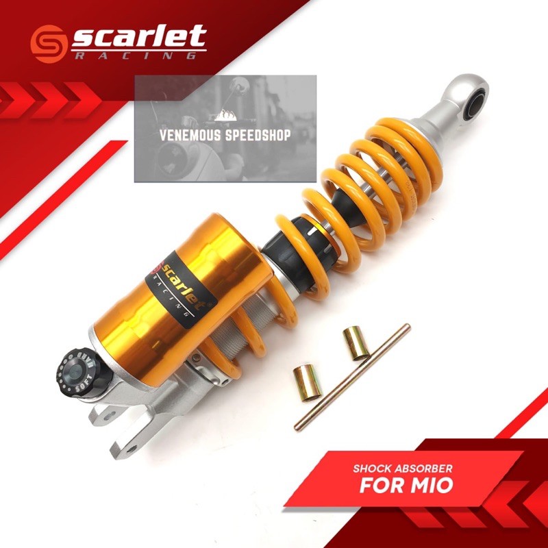 Shock Shockbreaker Scarlet Racing Tabung Bawah Matic 305 Adjuster 9002 R