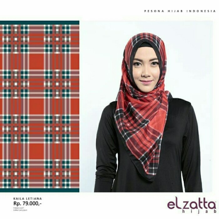 HIJAB SEGIEMPAT ELZATTA / KAILA LETIANA ELZATTA