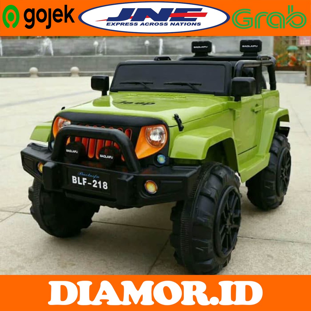 Mainan Anak Mobil Aki Jeep Rubicon BLF 218
