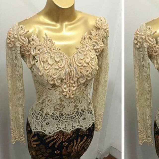 Kebaya modif nude+ rok