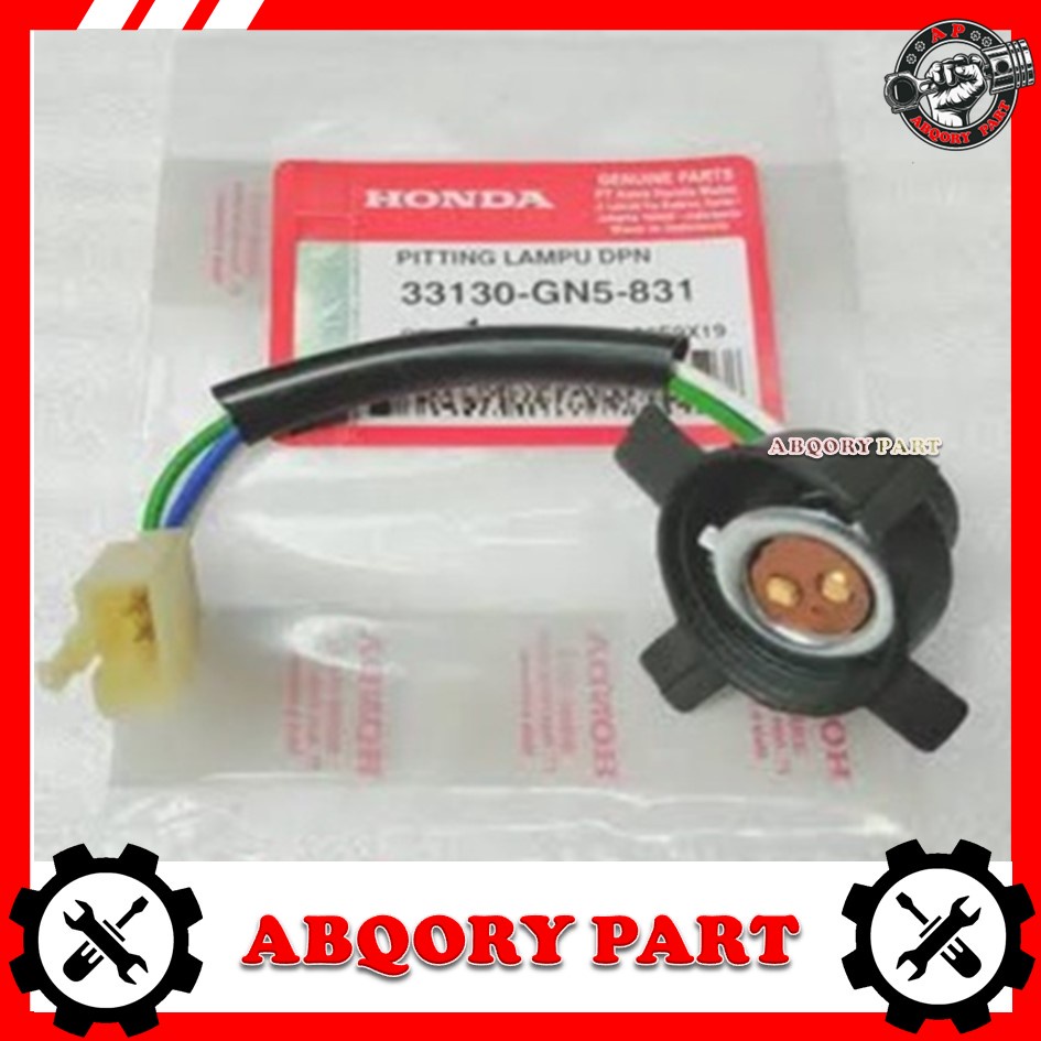 ABQORY PART____ FiTING LAMPU SUPRA FIT NEW BEAT KARBU VARIO KARBU