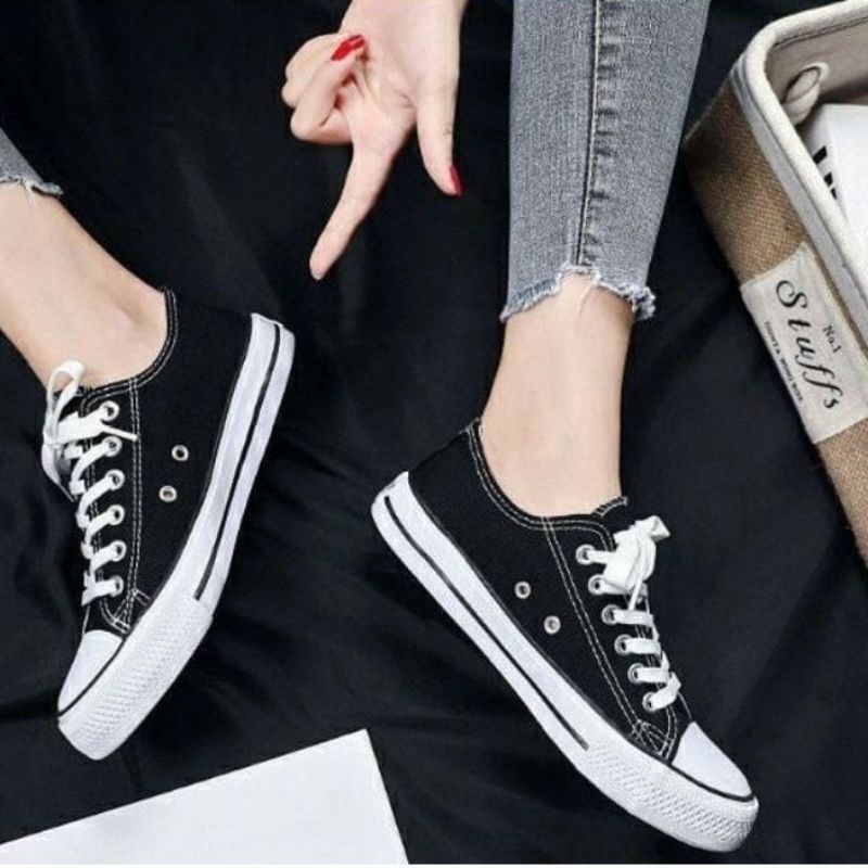 Discount Murah Converse Allstar Sepatu Sekolah Sepatu Pria Wanita Convers ALL STAR CLASSIC LOW OX Cowok Cewek Sneakers Casual