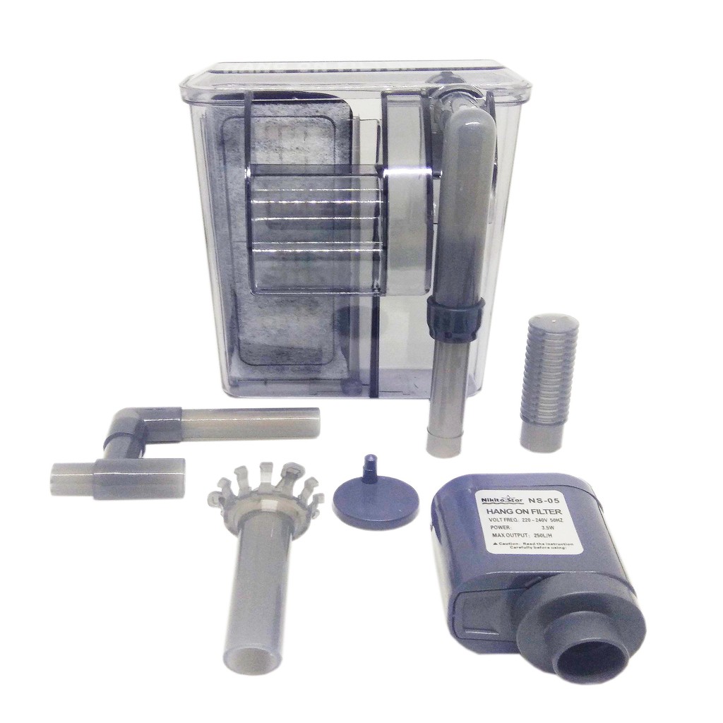Hang On Filter Nikita Star NS-05 Filter Gantung Aquarium