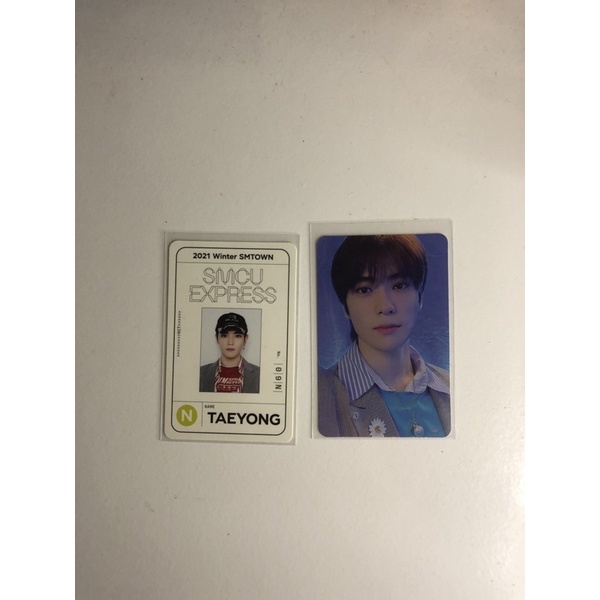 Photocard Jaehyun SMCU Night Ver