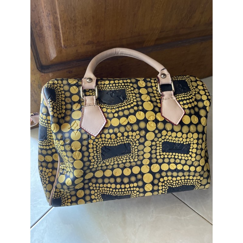 LV speedy yayoi kuning suprem. LV preloved Louis vuitton