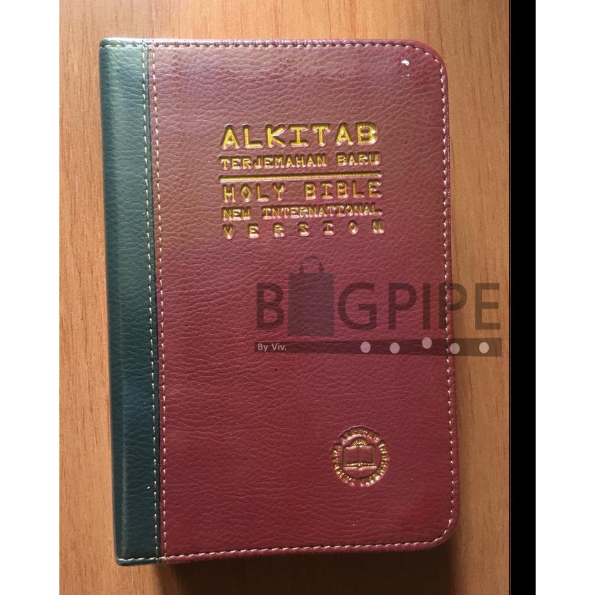 Edisi Baru Alkitab Dwibahasa Indonesia Inggris Niv Cover Eksklusif