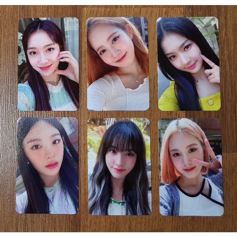 Photocard Benefit Mokketshop STAYC Staydom pc bene mokket owhat Sumin Sieun Isa Seeun Yoon J
