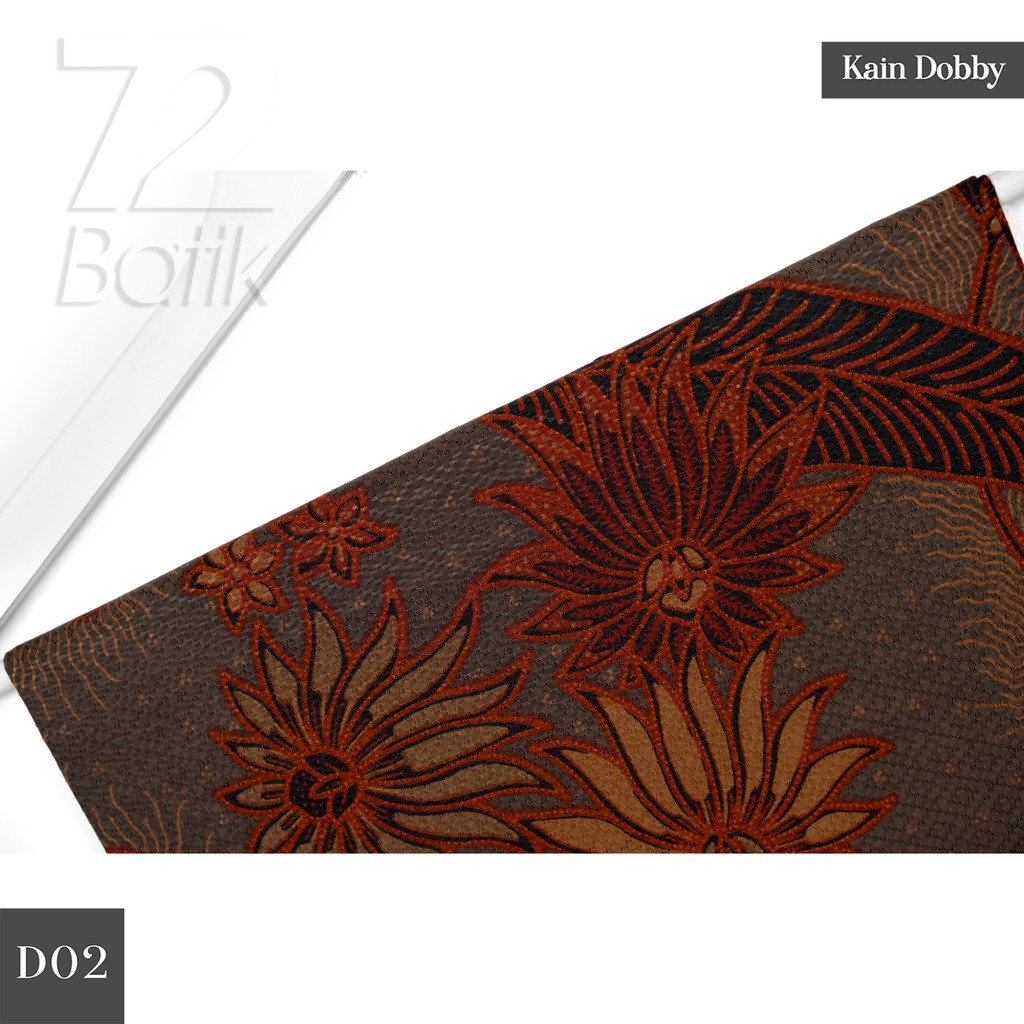 KAIN BATIK PREMIUM Dobby Motif Kembang Sekar Warna Abu Grey Coklat Hitam 729548 Cap 72 Jarik Jarit Samping Kebat Panjang Batik Dobby Modern Premium Bahan Seragam Batik Pernikahan Kantor Keluarga Murah Kamen Jadi Batik Bali Lembaran