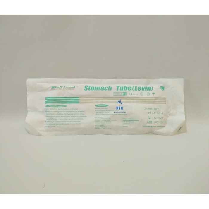 Selang Makan NGT FR16 Silikon NGT Silicon 16 FR Well Lead