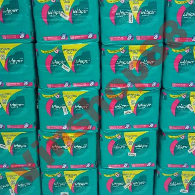 XYVN PEMBALUT WANITA WHISPER WINGS 23CM ISI 40PCS CK80