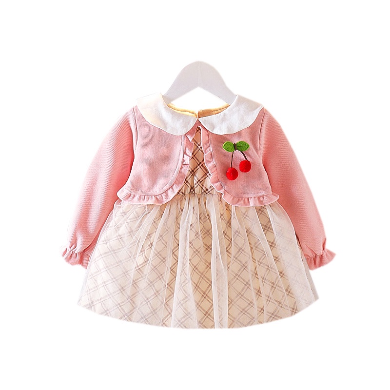 B D-632 Dress anak bayi / Baju anak bayi / 6 bln/ 1 tahun / Pakaian anak cewek / Baju anak 3 tahun-3