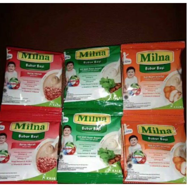 Milna Bubur Bayi Sachet