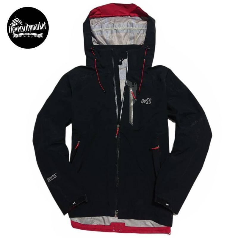 Millet Gore-Tex 3 Layers Outdoor Jacket Original Second/Jaket Hiking/Jaket Outdoor/Jaket Gunung