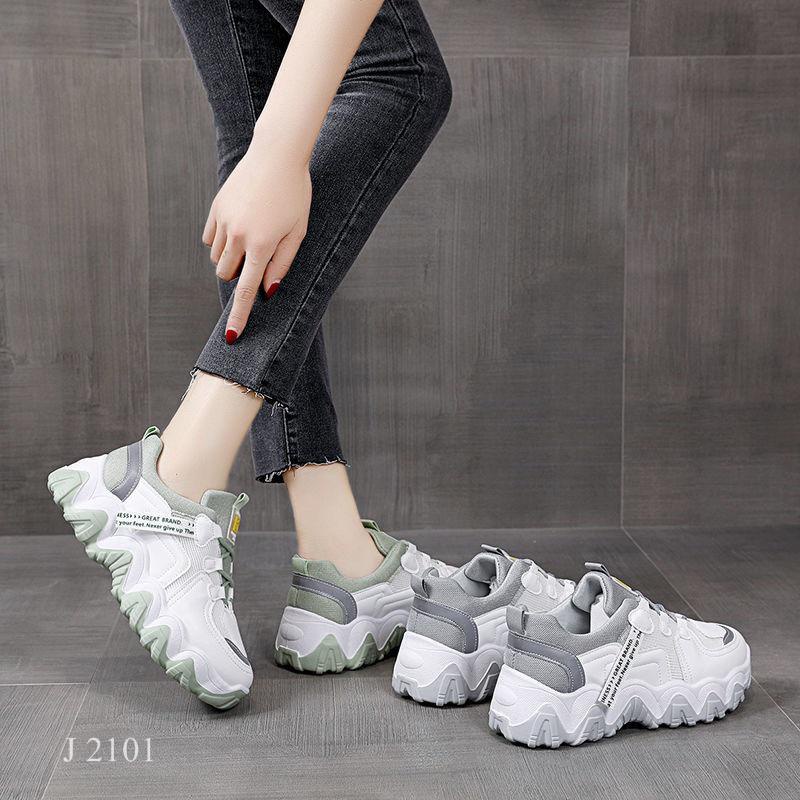 SEPATU WANITA SNEAKER FASHION ALA KOREA QORIAH 2101