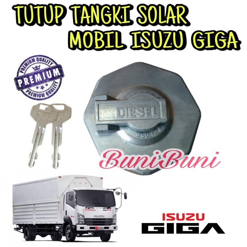 Tutup Tangki / Tengki Solar Mobil Truk Isuzu GIGA - Fuel Tank Cap Isuzu Giga High Quality