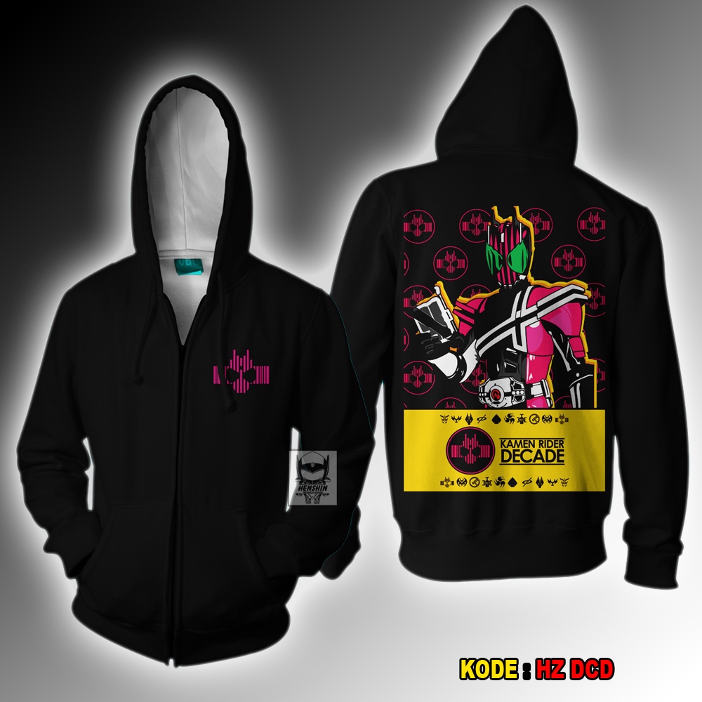 JAKET DISTRO KAMEN RIDER DECADE TERBARU KEREN