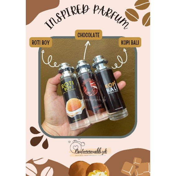[BISA COD‼️] PARFUM KOPI • PARFUM ROTI BOY • PARFUM COKLAT • PARFUM UNISEX