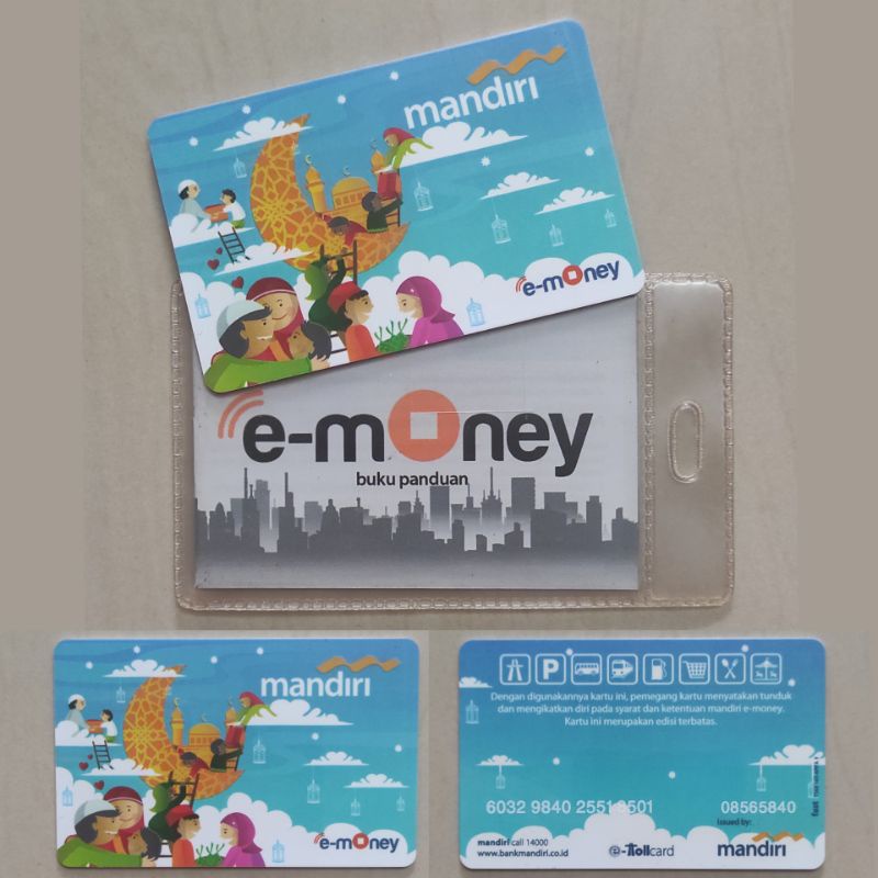 Mandiri eMoney Spesial RAMADHAN ORI /Like eTOLL Tapcash Flazz or Brizzi