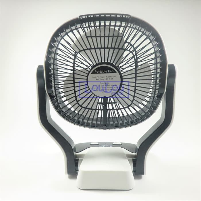 Kipas angin portable arashi emergency kipas kipas portable led