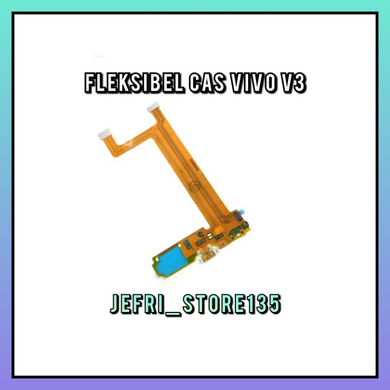 FLEKSIBEL FLEXSIBEL CAS CONEKTOR KONEKTOR CHARGER VIVO V3 ORIGINAL