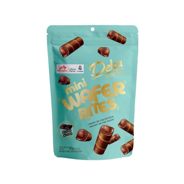 

Deka Mini WaferBites Chocolate 80g