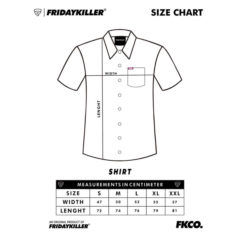 KEMEJA FRIDAY KILLER | PALMY