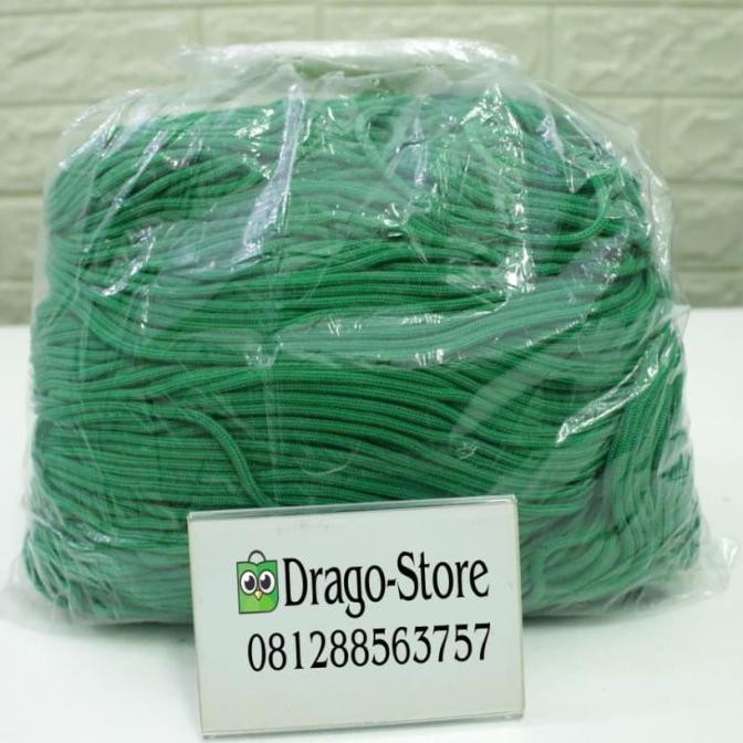 

✨BISA COD✨ Tali Kur talikur 2b 3mm / Tali Kur 2 benang 3mm - Hijau(625)