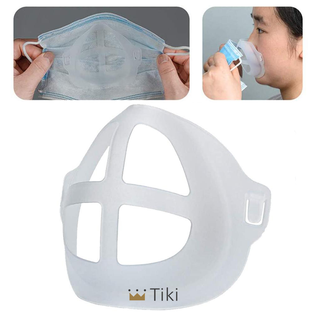 KIFIL Penyangga Masker Anti Pengap / Mask Bracket Braket Support Penahan Anti Pengap/Ulang Bisa Dicuci Untuk Bernafas