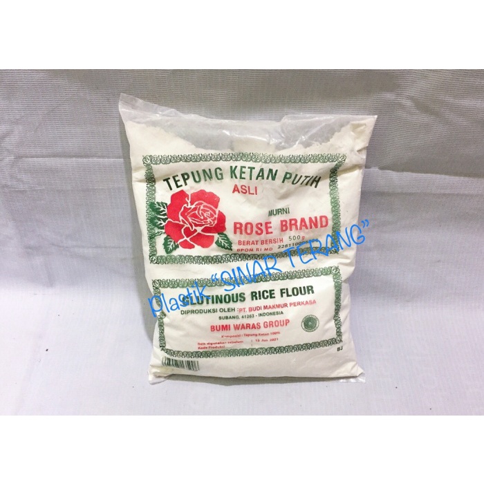 

ketan-beras-tepung- tepung ketan putih rose band 500 gr -tepung-beras-ketan.