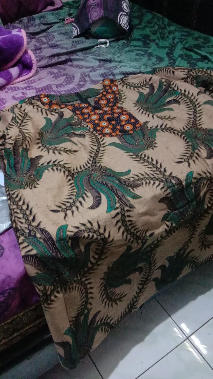 Atasan Batik Super Big Size Xxxxl Tunik Kantoran Terbaru Jumbo Ld 140