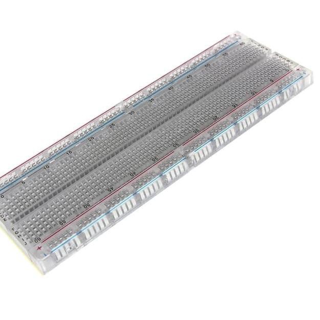 

ken>$$385 Breadboard 830 point Transparant Project Board Protoboard Bread Bening