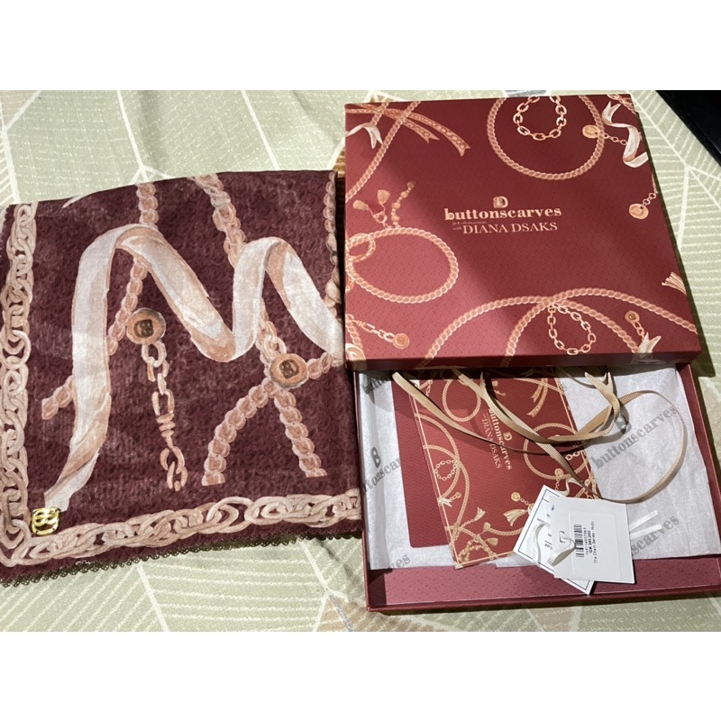 BUTTONSCARVES PRELOVED THE CHAIN SERIES RUBY