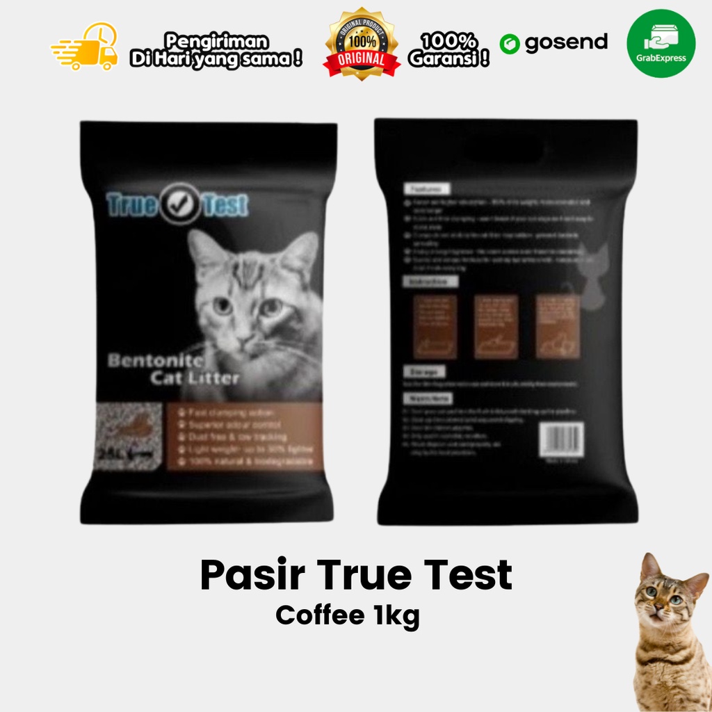 Pasir Kucing Gumpal True Test 1 Kg