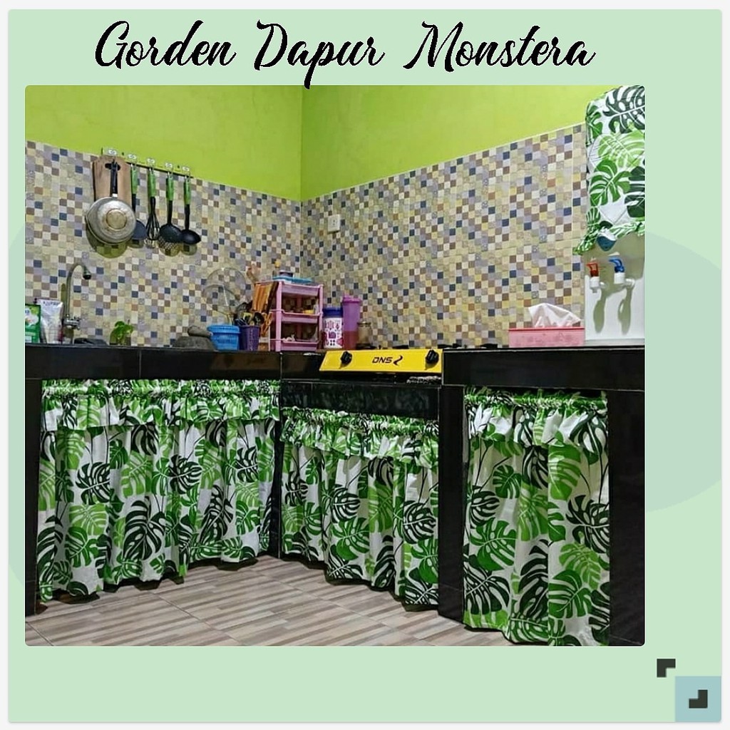 gorden kolong meja dapur shabby / gorden kolong dapur / gorden meja dapur / gorden kolong / gorden s