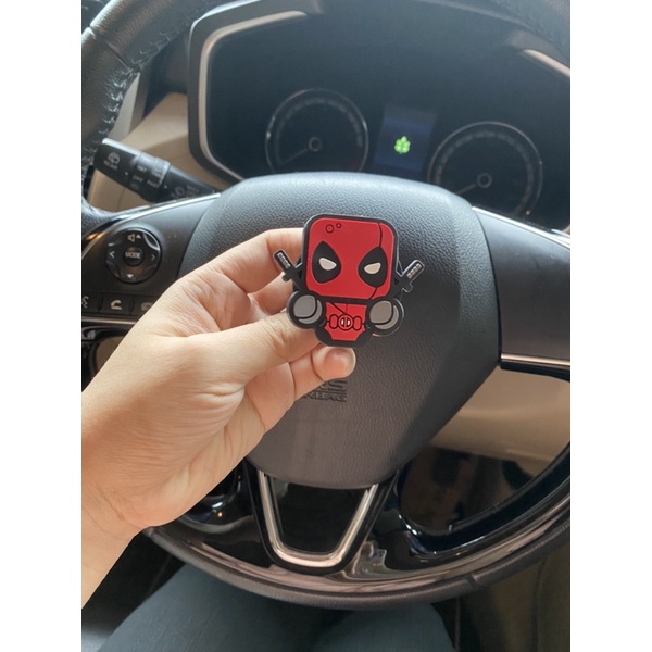 Aksesoris Pewangi Parfum Klip AC Mobil Airfreshener superman hook