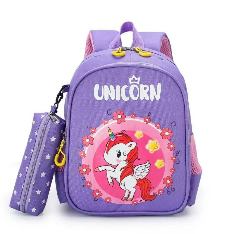 Tas Ransel Karakter Unicorn 2022/Tas Anak Sekolah/Tas kekinian Bisa Bayar Di Tempat(COD)