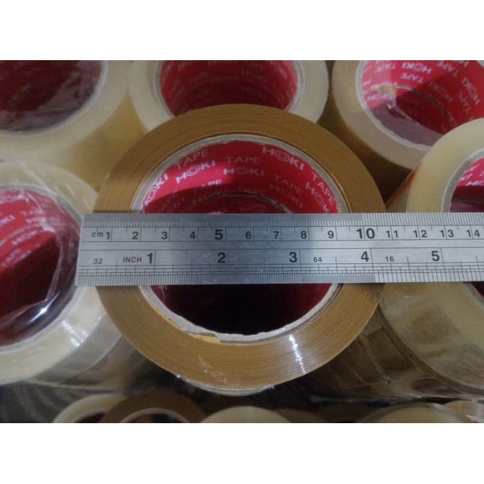 LAKBAN COKLAT 2 INCH 100 YARD KUALITAS DAIMARU