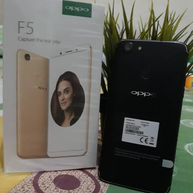 OPPO F5 BLACK RAM 4GB RESMI INDONESIA (second)