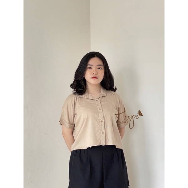 Zora Oversized Shirt ( Kemeja Premium / Kemeja BigSize / Kemeja Jumbo )