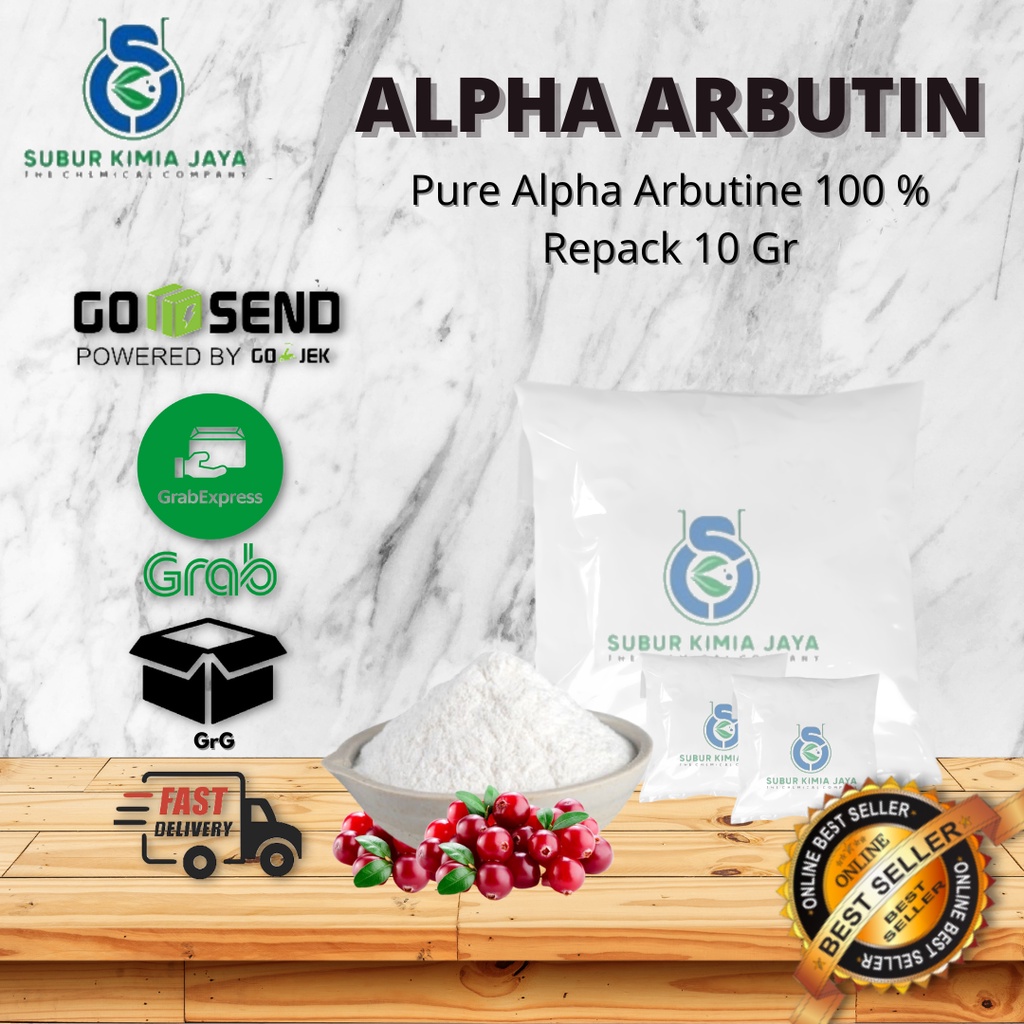 

Alpha Arbutin 10 gr Premium