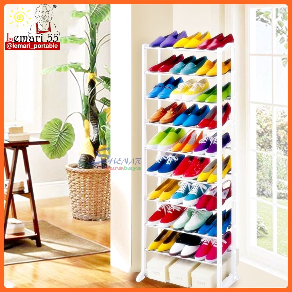 Rak Amazing Susun Serbaguna / Rak Jilbab Rak Hijab / Rak Sepatu Susun