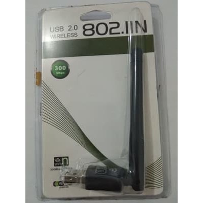 USB WiFi Adaptor 300Mbps Antena