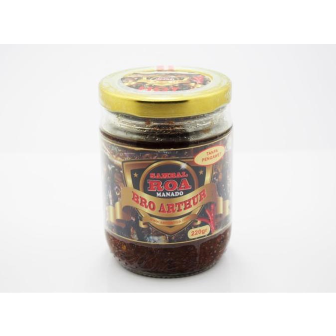 

[COD] Sambal Roa Manado Bro Arthur 220gr [COD]