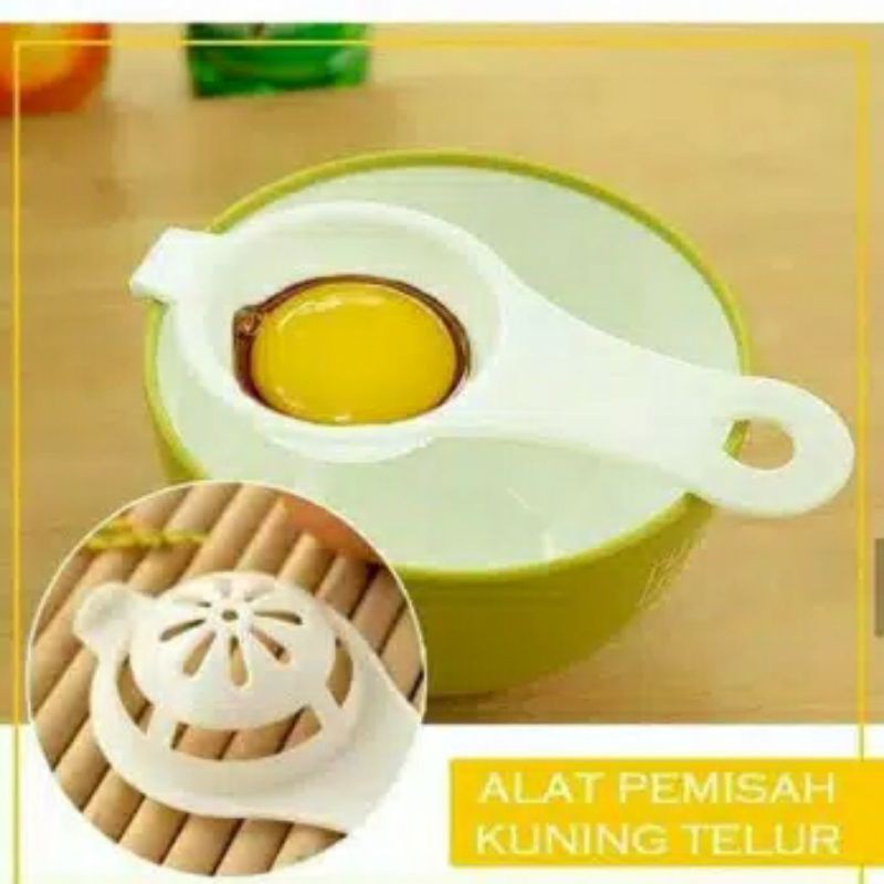 Alat Pemisah Telur Saringan Kuning Telur