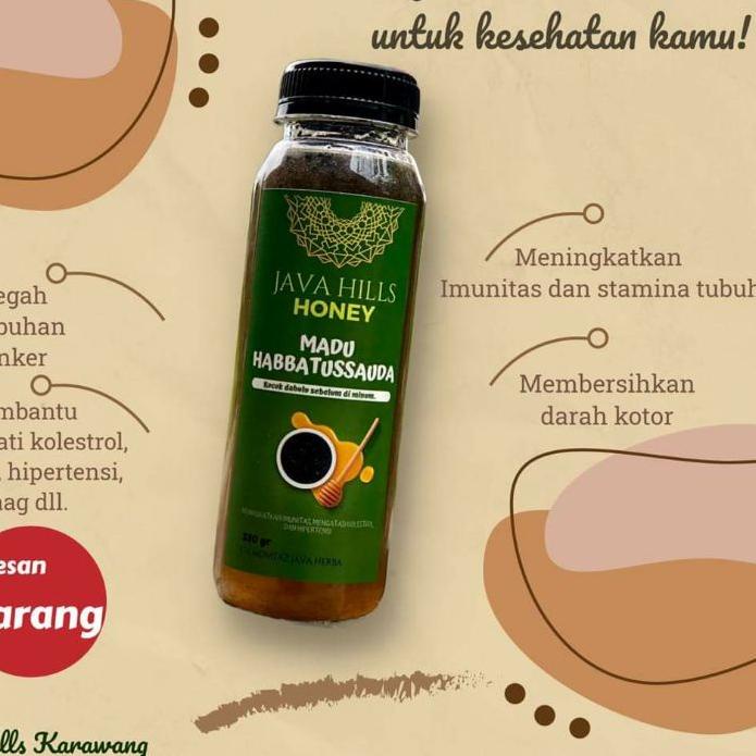 

✨BIG SALE✨ Madu Habbatussauda Javahills Java hills honey cv mumtaz java 330gr 