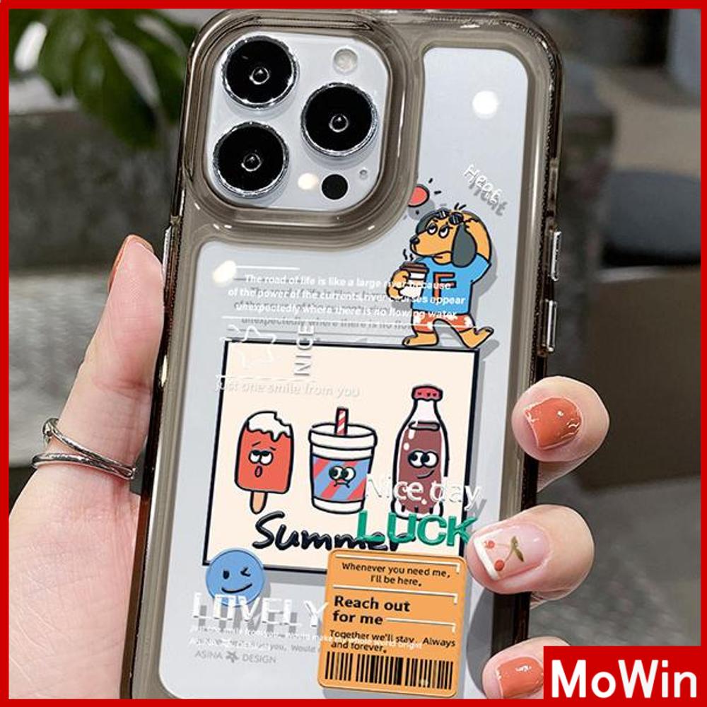 iPhone Case HD Acrylic High Quality Hard Case Clear Case Metal Button Protection Camera Shockproof Cartoon Cute Compatible For iPhone 14 Pro Max 14 Plus 13 Pro Max 12 11 XR 7Plus